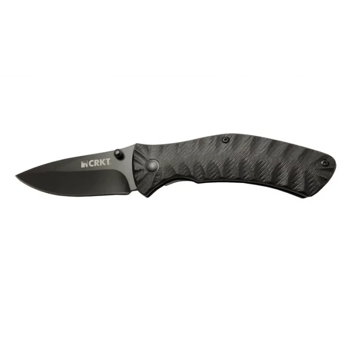 BUĞZ Crkt İncendor 2078 Bk Siyah Kamp Çakı 17,5cm - Manuel, Plastik Sap, Kemerlikli