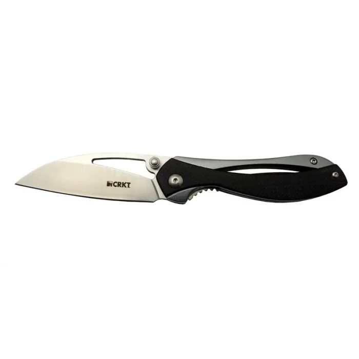 BUĞZ Crkt Pleroma 821a Bk Kamp / Outdoor Çakı 18cm - Manuel, Kemerlikli, Kutulu