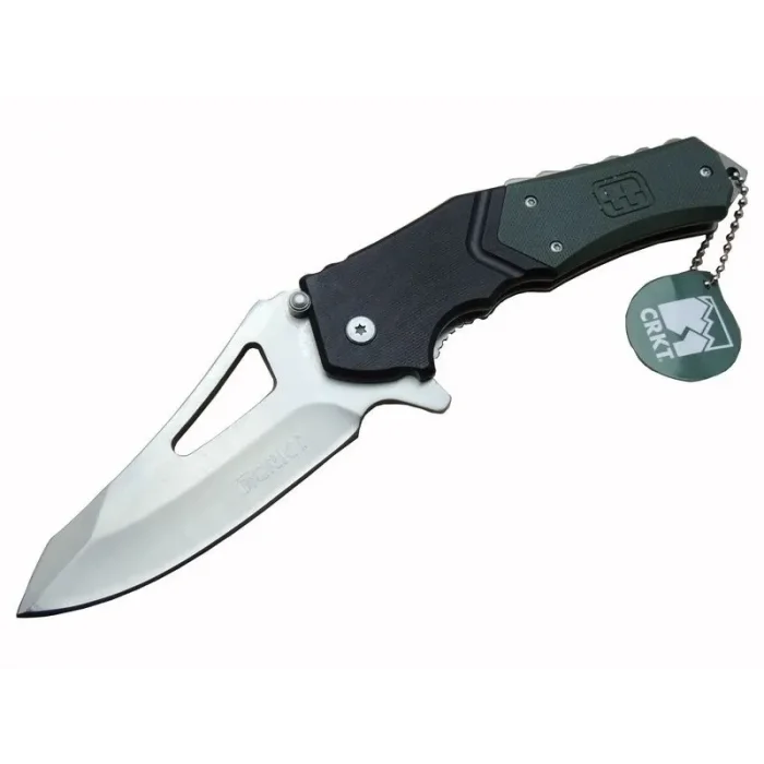  CRKT Responder x9 M 7084 Outdoor Çakı 23 cm - Fiber Sap, Otomatik, Tekstil Kılıf