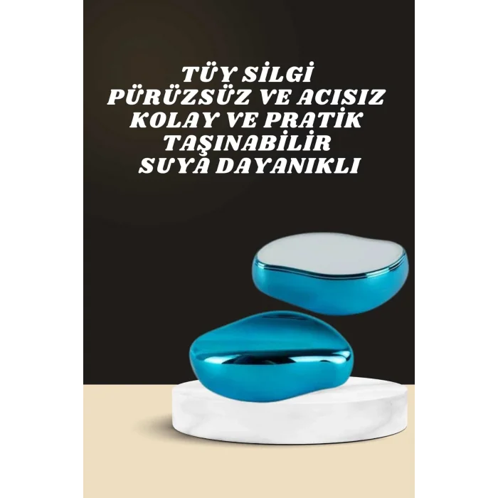 BUĞZ Crystal Eraser Epilasyon Aleti ve Titreşimli Yüz Temizleme Masaj Aleti