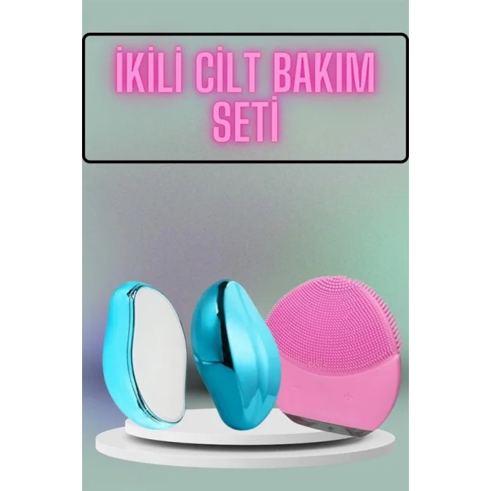  Crystal Eraser Epilasyon Aleti ve Titreşimli Yüz Temizleme Masaj Aleti