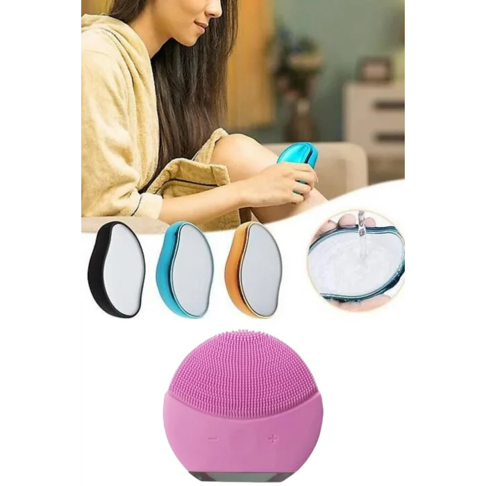 BUĞZ Crystal Eraser Epilasyon Aleti ve Titreşimli Yüz Temizleme Masaj Aleti