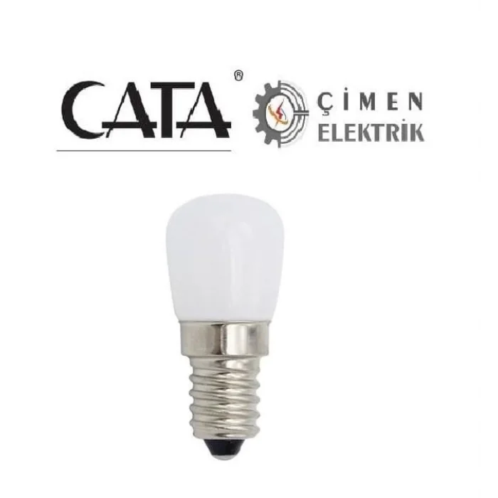 BUĞZ CT 4261 Cata 2 W Buzdolabı Led Ampul Günışığı 3000K E14 Duy
