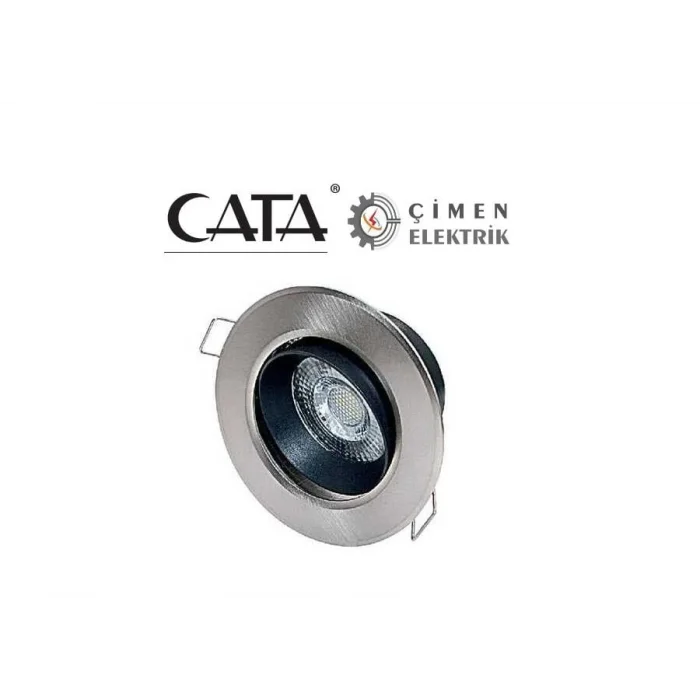 BUĞZ CT 5252 Cata 6W Satin Gövde Led Spot Armatür Günışığı 3200K
