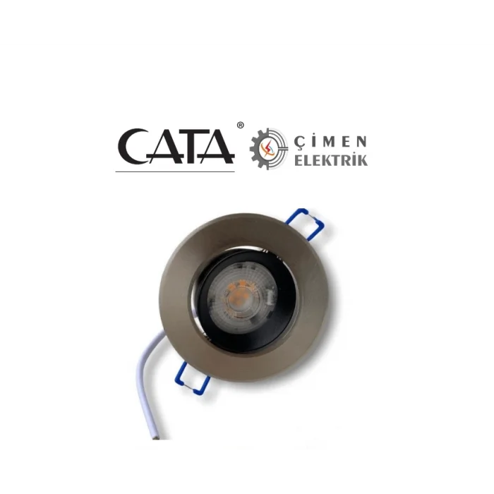BUĞZ CT 5252 Cata 7W Satin Gövde Led Spot Armatür Beyaz Işık 6400K