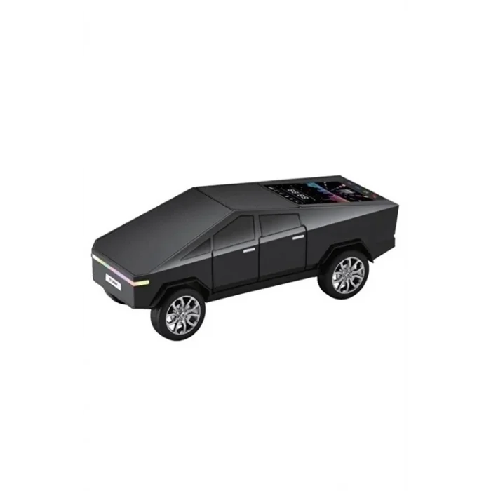 BUĞZ D68 Cyber Model Araba Tasarımlı Bluetooth Hoparlör 15w Güçlü Ses Rgb Led /tws/usb Siyah