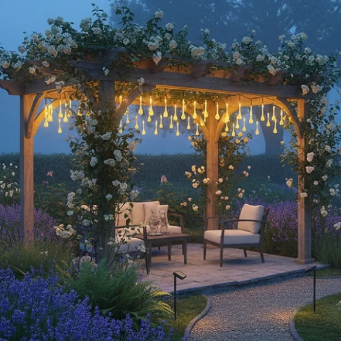 BUĞZ Damla Tasarımlı Solar Dış Mekan Aydınlatma