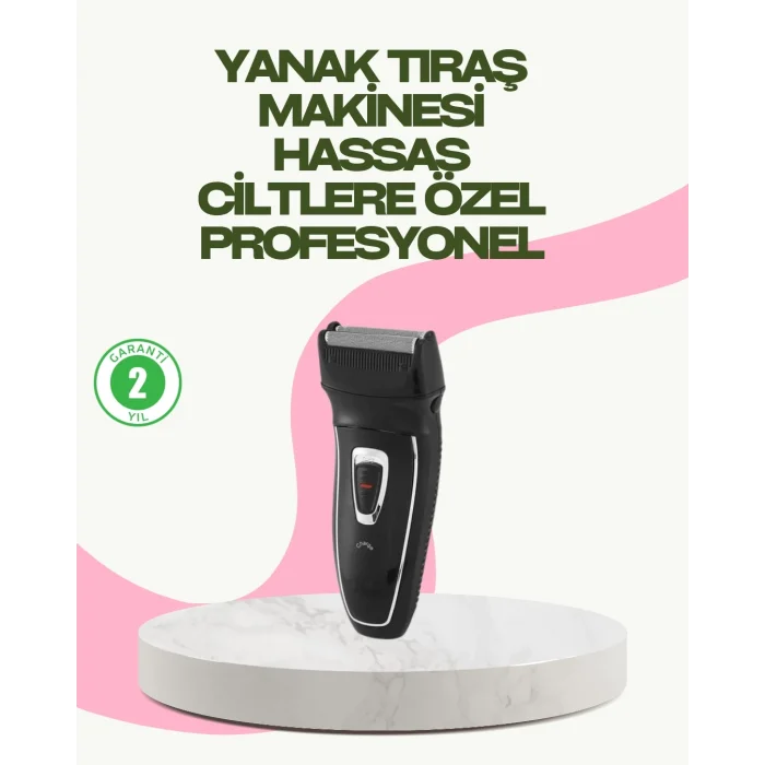 Darbelere Dayanıklı Kablosuz Erkek Tıraş Aleti