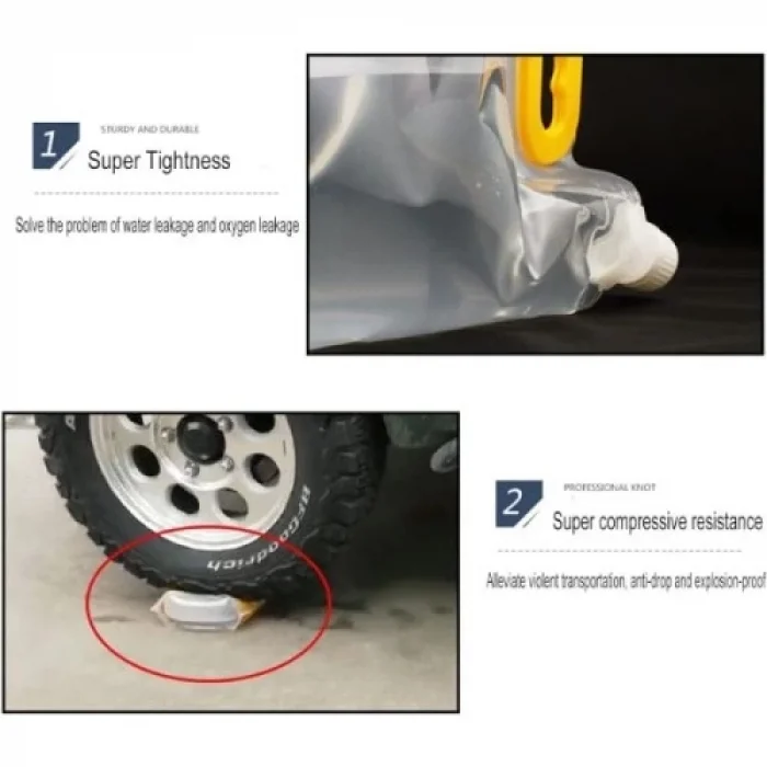 BUĞZ Dayanıklı Plastik İçecek Çantası 1 Litre