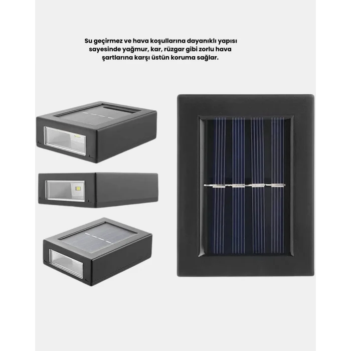 BUĞZ Dayanıklı Solar Aplik Hava Koşullarına Dayanıklı Dış Mekan Işığı