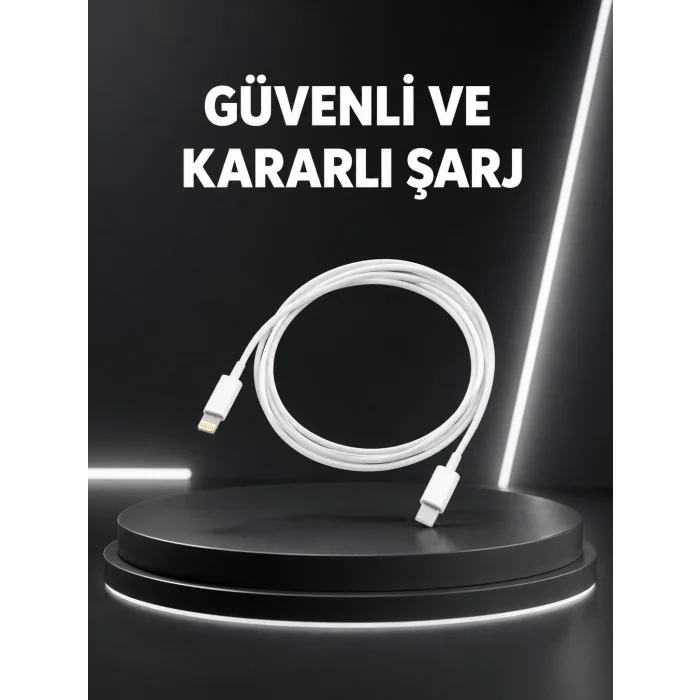 BUĞZ Dayanıklı TPE Lightning Kablo – 30W Hızlı Şarj ve Veri Transferi
