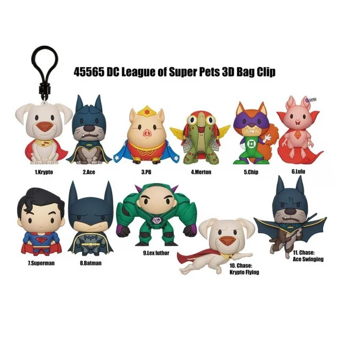 BUĞZ DC League of Super Pets Klipsli Figür