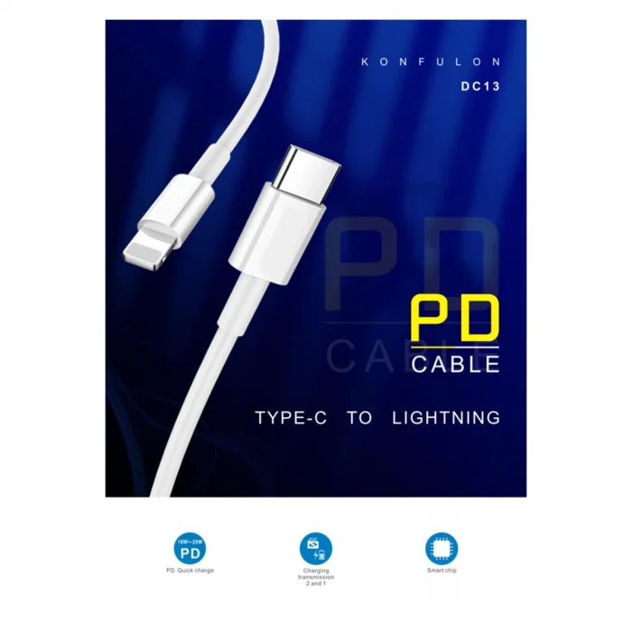 BUĞZ Dc13 1m 20w Type-c To Lightning Kablo İphone Uyumlu