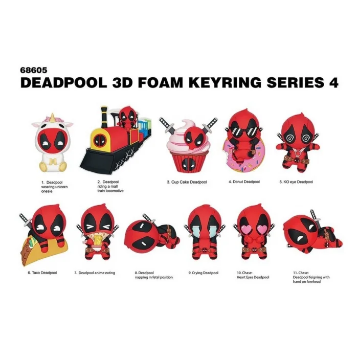 BUĞZ Deadpool Klipsli Figür Seri 4