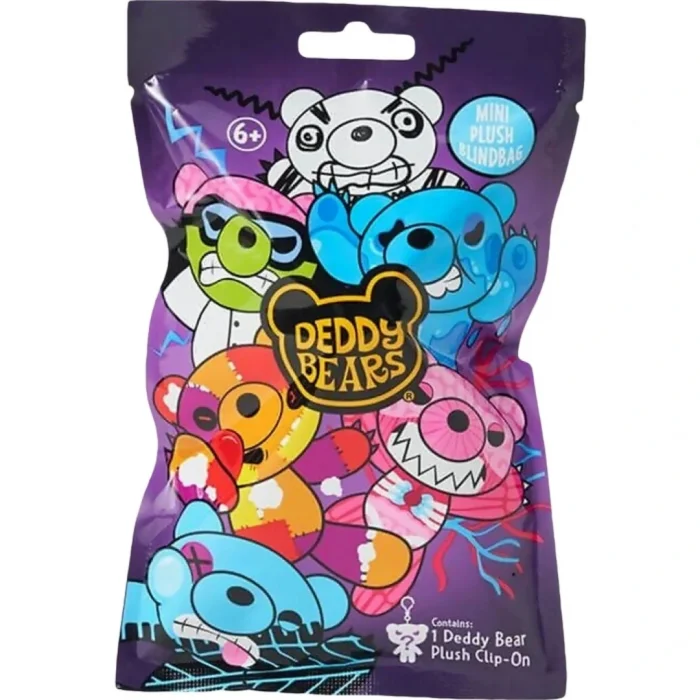 BUĞZ Deddy Bears Klipsli Peluş Seri 3 Sürpriz Paket
