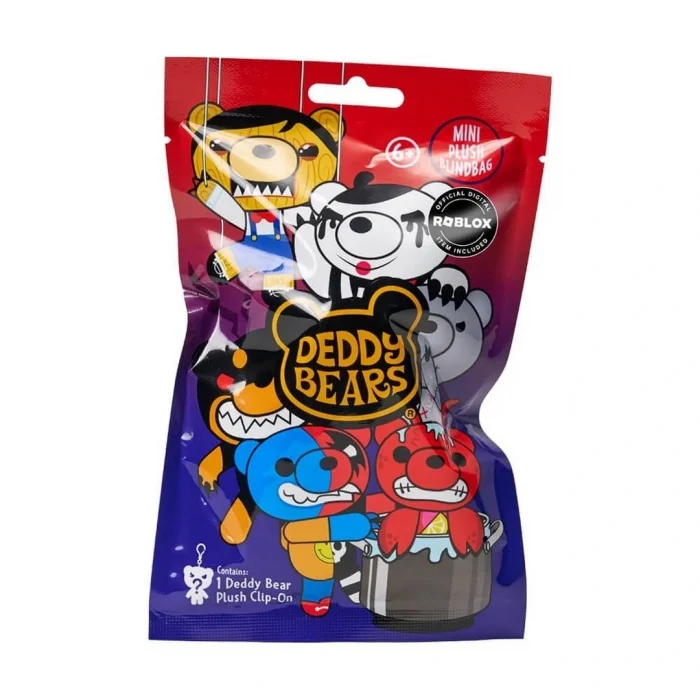BUĞZ Deddy Bears Klipsli Peluş Seri 4 Sürpriz Paket