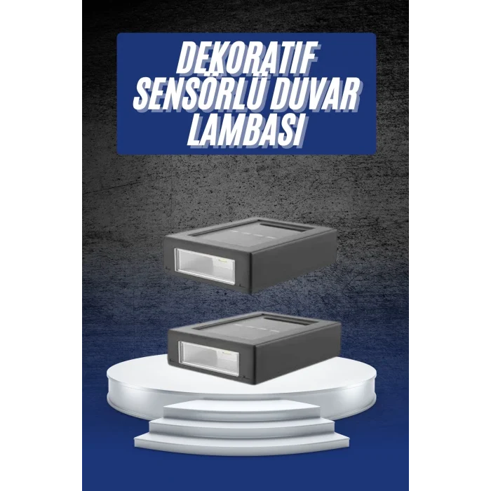 BUĞZ Dekorasyon Aplik Işık Güneş Enerjili Aydınlatma Dekoratif Aydınlatma