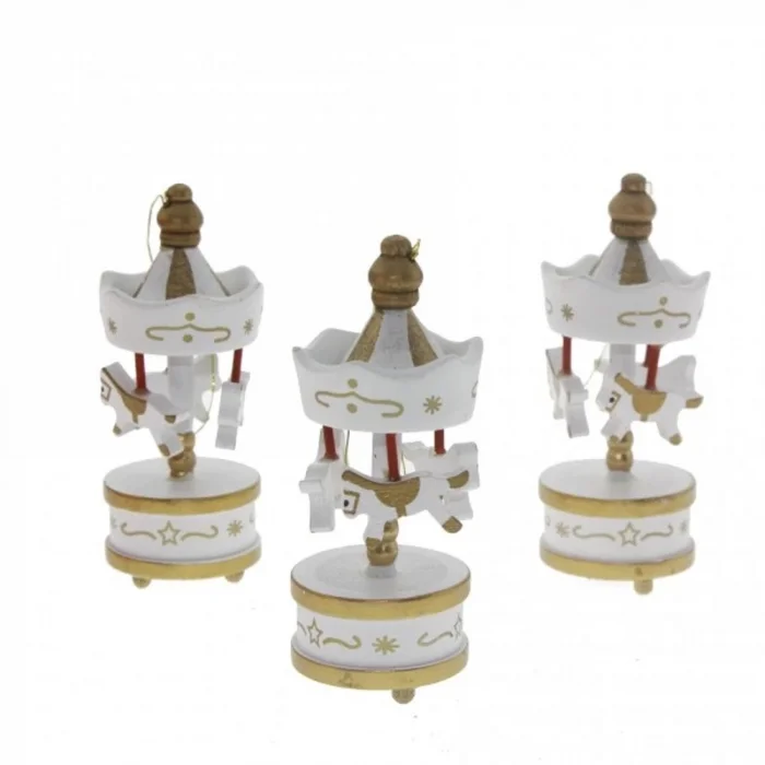 BUĞZ Dekoratif 6&039lı Beyaz Mini Atlı Karınca