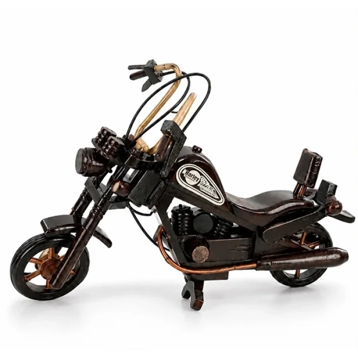BUĞZ Dekoratif Ahşap Harley Motor Küçük Boy No:1140