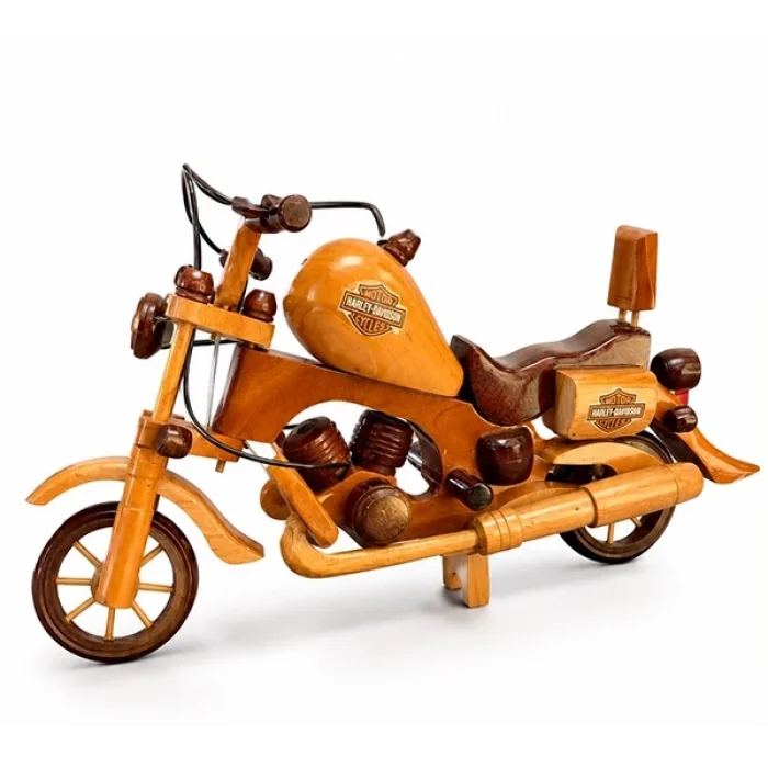 BUĞZ Dekoratif Ahşap Harley Motor No:1138