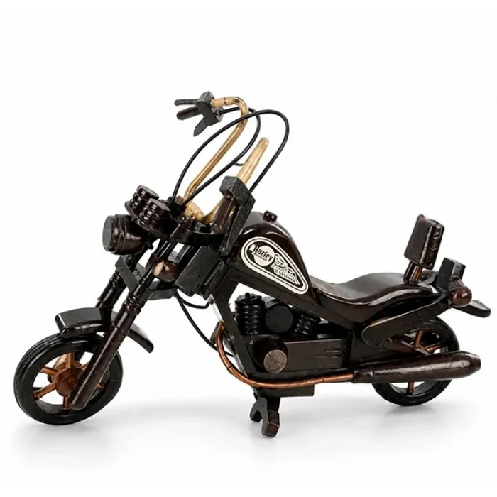 BUĞZ Dekoratif Ahşap Harley Motor Orta Boy No:1141