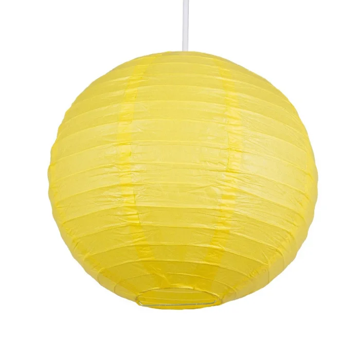 BUĞZ Dekoratif Çin Feneri – Kağıt Lamba - Sarı