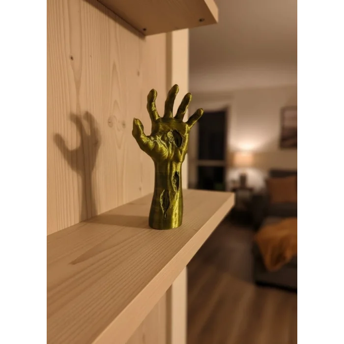 BUĞZ Dekoratif El Heykeli 22×7 cm Fantastik Koleksiyonluk Masaüstü Figür