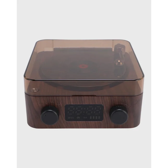 BUĞZ Dekoratif Gece Işığı Bluetooth Hoparlör Dijital Saat Çok Yönlü Sesli Aydınlatma