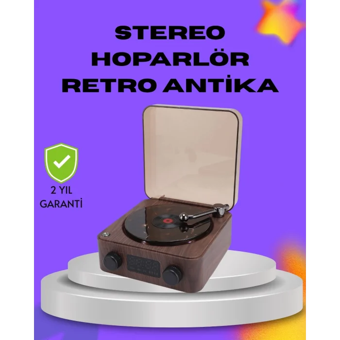 BUĞZ Dekoratif Gece Işıklı Bluetooth Hoparlör – Saatli Tasarım