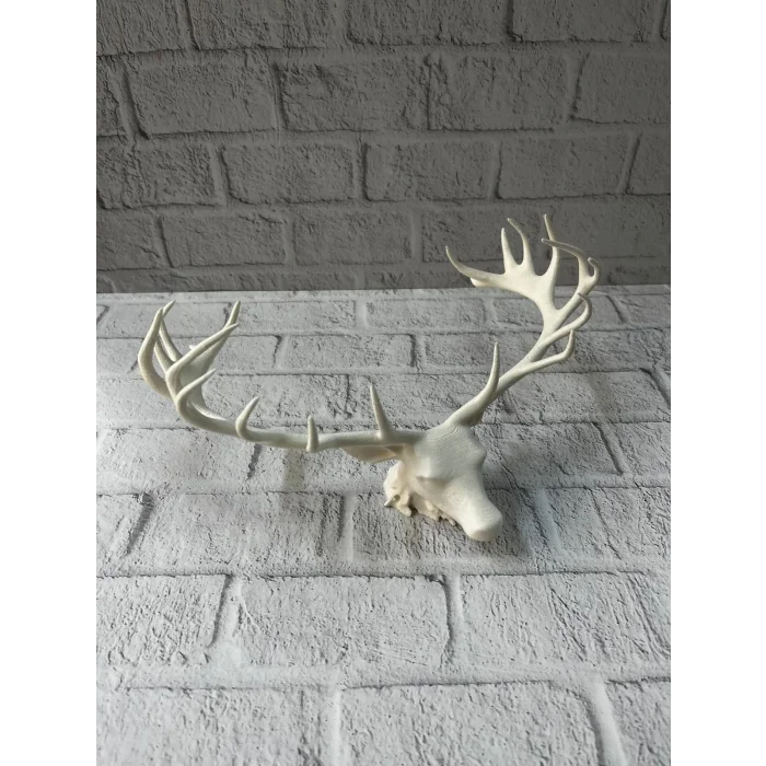BUĞZ Dekoratif Geyik Başı Heykel 25 cm Modern Minimal Tasarım - Lisinya