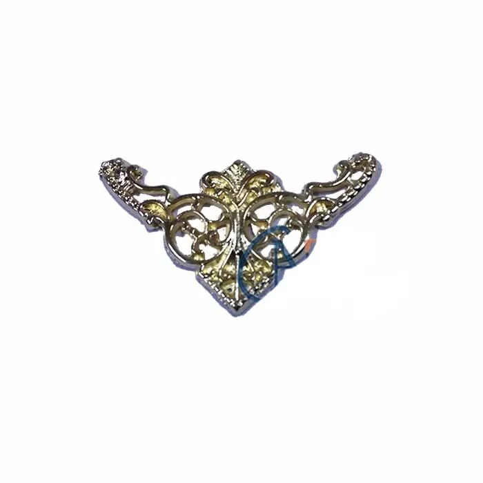 BUĞZ Dekoratif Köşe Süsü, Köşelik - Küçük, 19x34mm, Sarı, 1 Adet