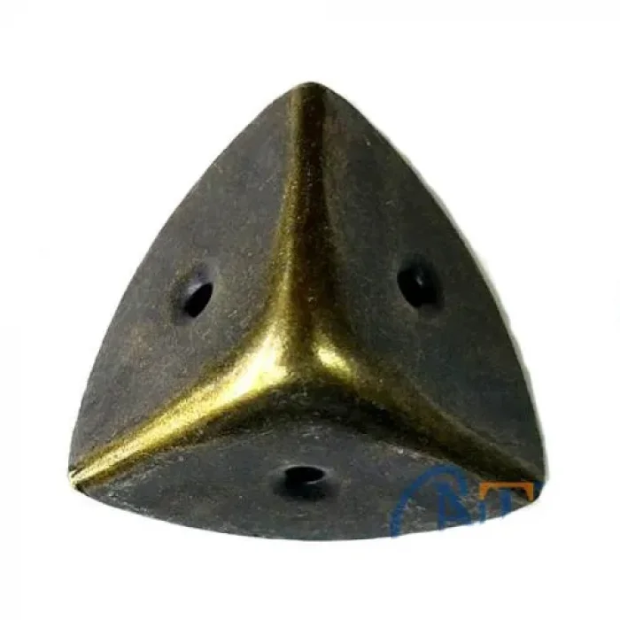 BUĞZ Eco Lounge Dekoratif, Kutu, Sandık Köşesi - 45x28 mm, Büyük, Antik, 1 Adet