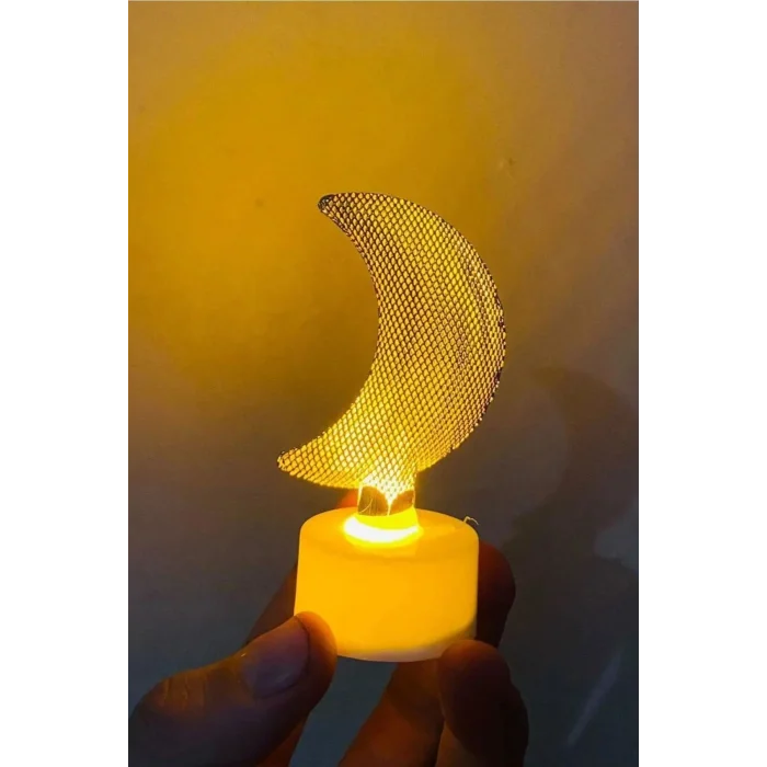 BUĞZ Dekoratif Led Lamba Metal Kaliteli Hediyelik  2 Adet (BUĞZ)