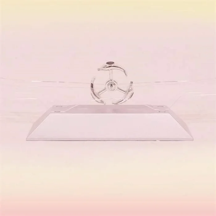  Dekoratif Masa Üstü Obje Manyetik Kinetik Orbital Dönen Yunuslar