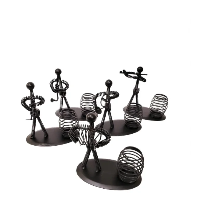 BUĞZ Dekoratif Metal Adam Müzisyen Kalemlik