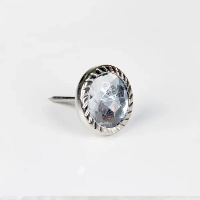 BUĞZ Dekoratif Parlak Taşlı Kabara Raptiye 17 Mm - 500