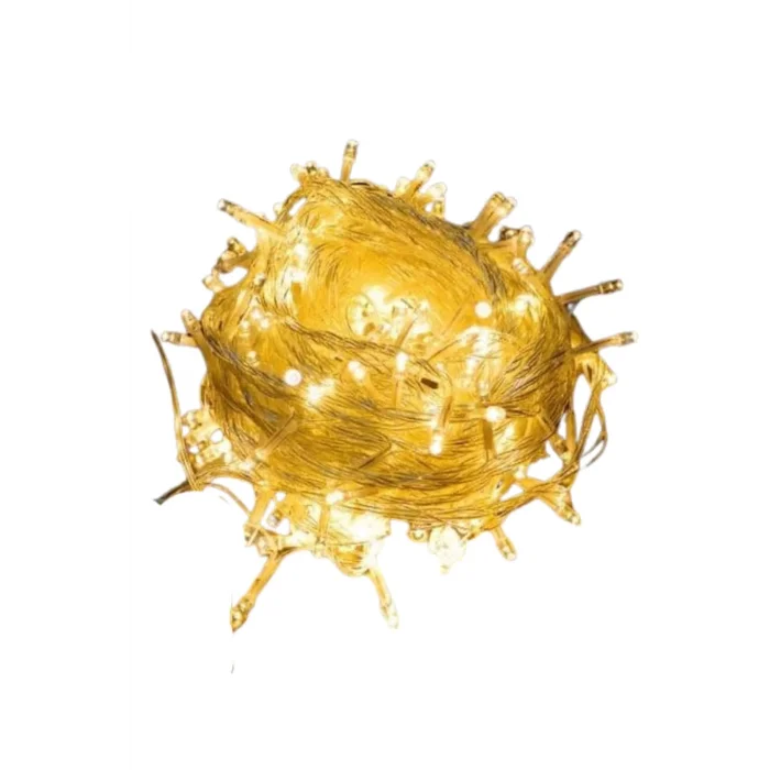  Dekoratif Peri Led 100 Ledli Gün Işığı Pilli 10 Metre Gün Işığı