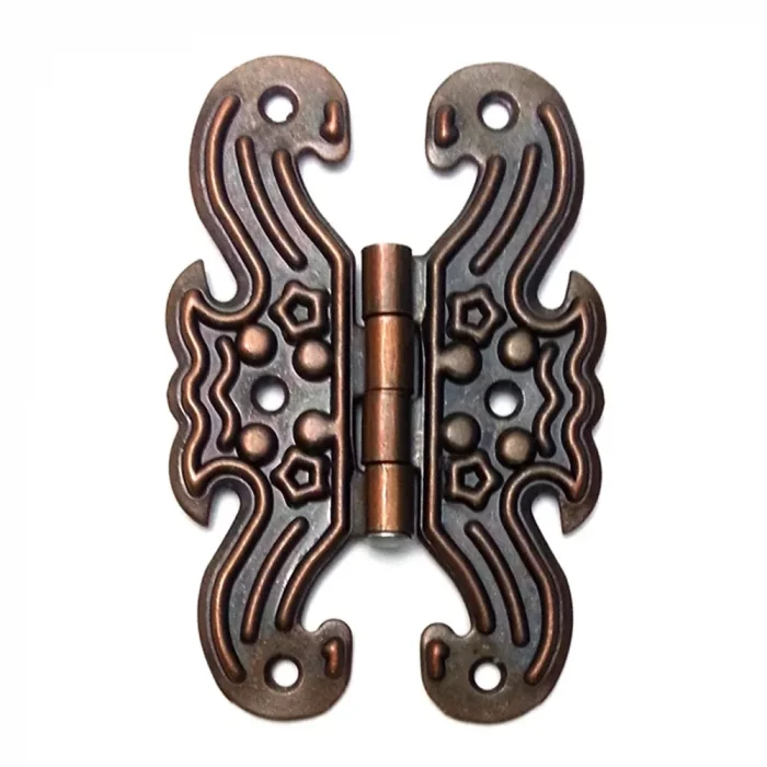 BUĞZ Dekoratif, Sac Kelebek Menteşe - Büyük, Antik, 100 Adet