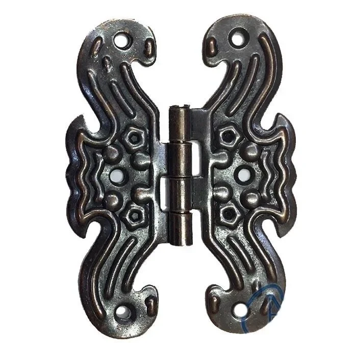 BUĞZ Dekoratif, Sac Kelebek Menteşe - Büyük, Eskitme, 100 Adet