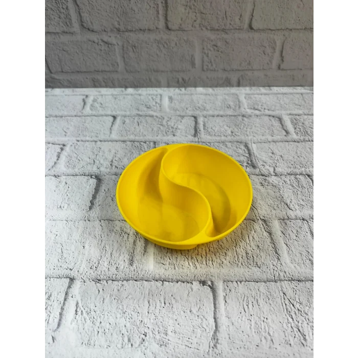 BUĞZ Dekoratif Sarı Çerezlik Kase 4’lü Set 3x12 cm - Lisinya