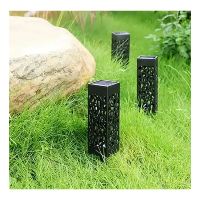 BUĞZ Dekoratif Solar Güneş Enerjili Bahçe Aydınlatması Yürüyüş Yolu Seti ( 6 Adet ) - Lisinya