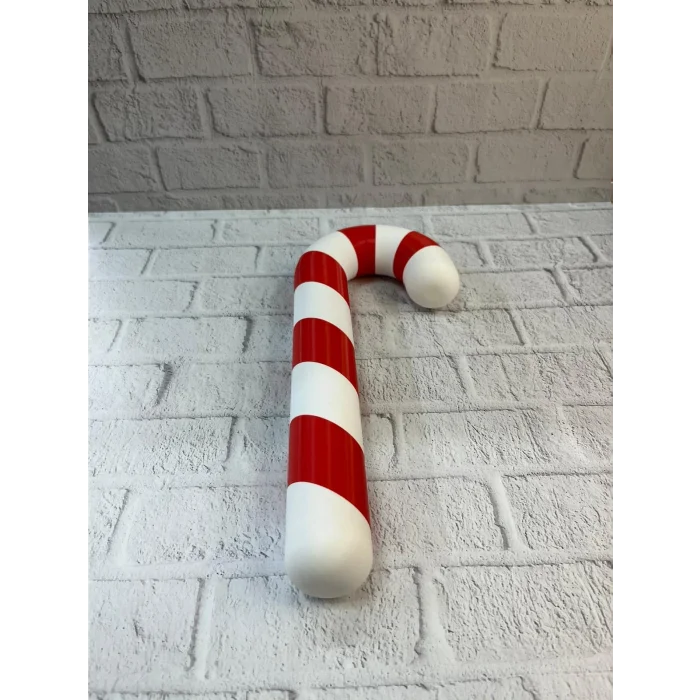 BUĞZ Dekoratif Yılbaşı Şekeri Yerde Biblo Salon Dekoru 13x34 cm