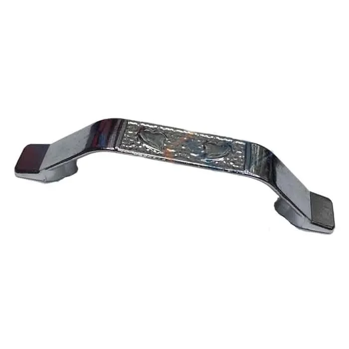 BUĞZ Dekoratif Zamak Kulp İçten - 64mm, Nikel, 1 Adet