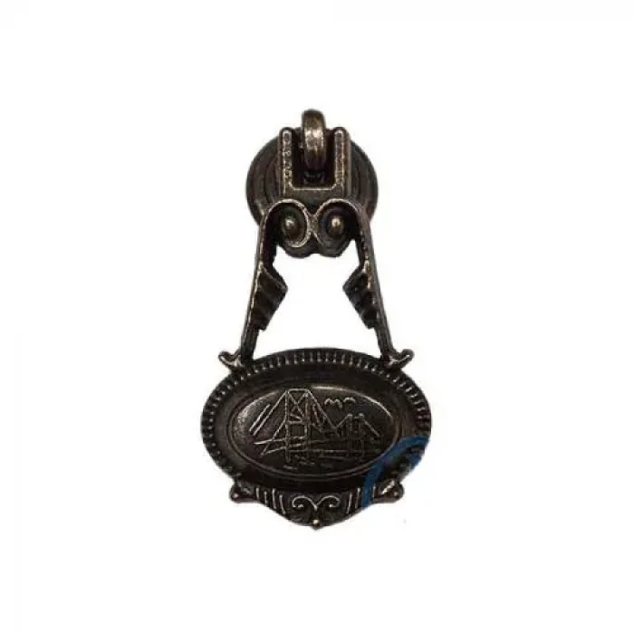 BUĞZ Dekoratif Zamak Sarkaç  Küçük  Kulp - 30x63mm, Eskitme, 1 Adet