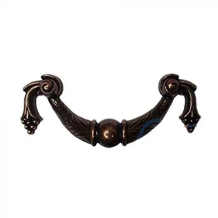 BUĞZ Dekoratif Zamak Üzümlü Kulp - 64mm, Eskitme, 1 Adet