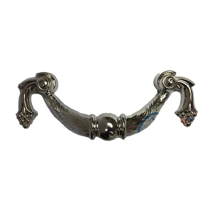 BUĞZ Dekoratif Zamak Üzümlü Kulp - 64mm, Nikel, 1 Adet