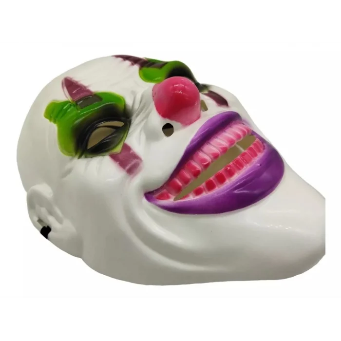 BUĞZ Delirten Gülüş Psikopat Palyaço Temalı Joker Maskesi