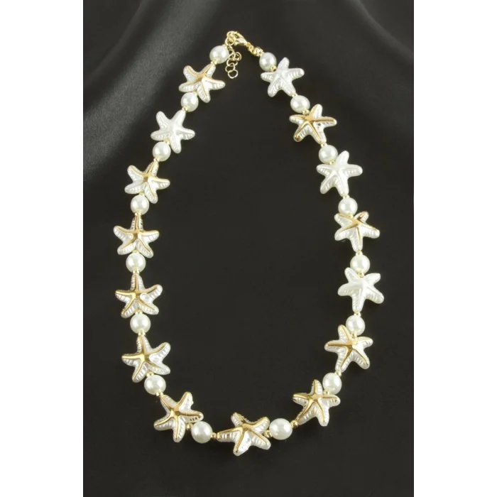 BUĞZ Deniz Yıldızı İnci Kolye