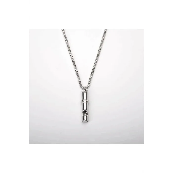 BUĞZ Deprem Düdüğü Çelik Kolye