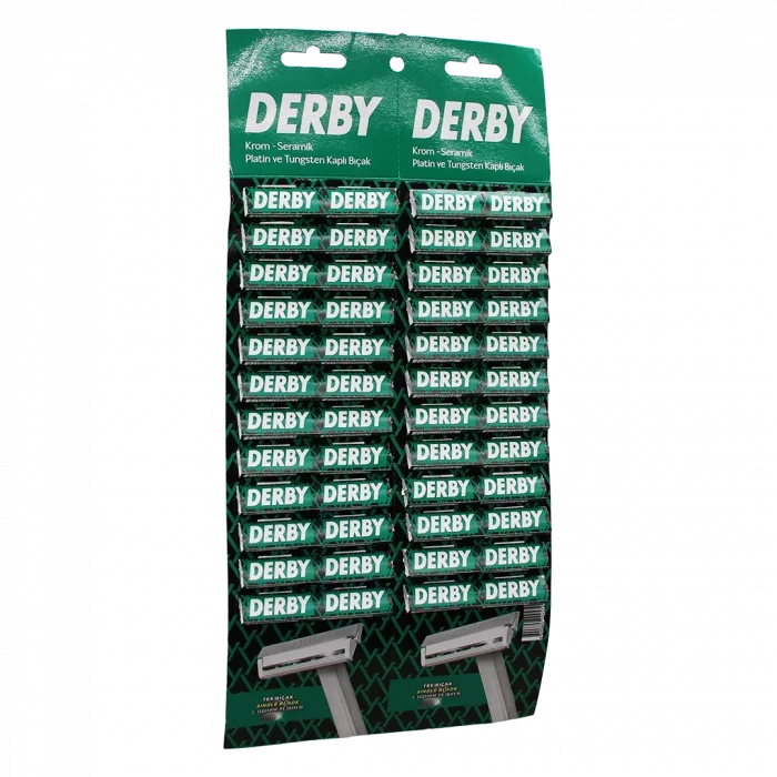 BUĞZ Derby Tek Bıçak Kartelalı 48 Parça Bx40